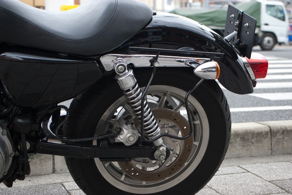 Sportster サドルバッグサポート