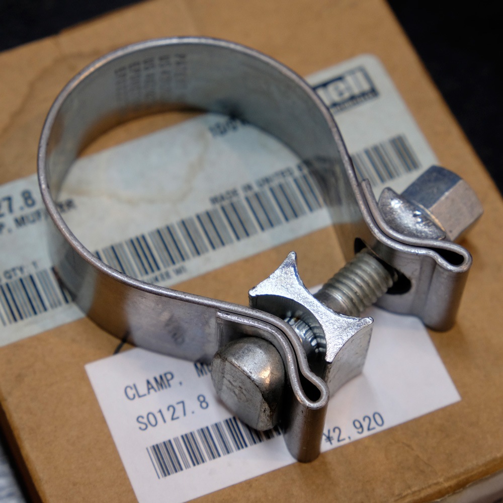 マフラークランプ S0127.8 Clamp Muffler Buell部品 TMO 寺田モータースオリジナルモーターサイクルパーツ
