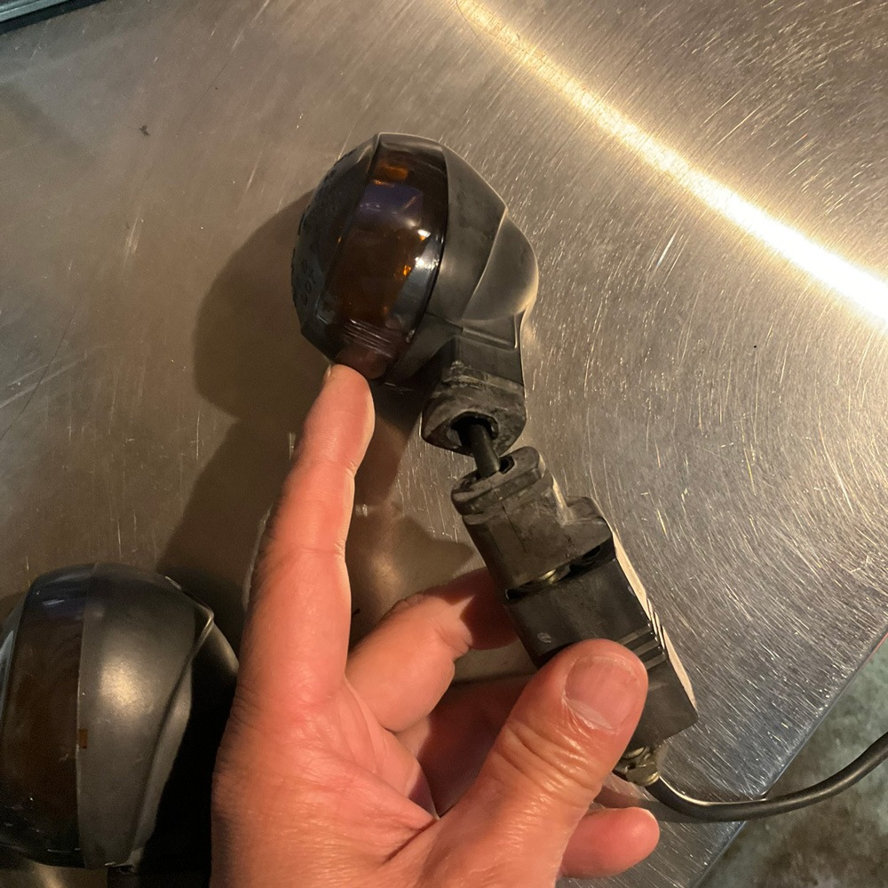 Buell ウインカーステムリペアリングパイプ 4個セット