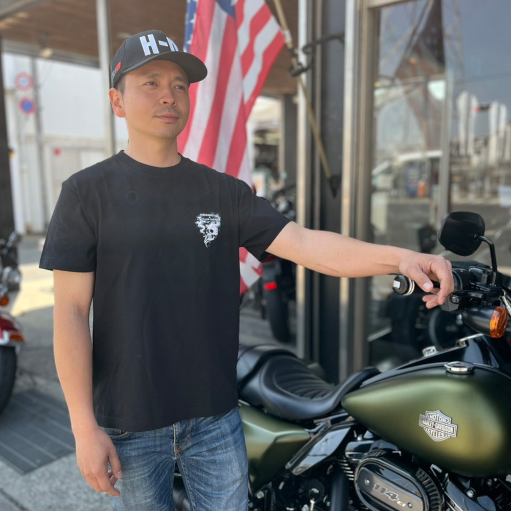 Killer Custom x Terada Motors コラボレーション Tシャツ 黒