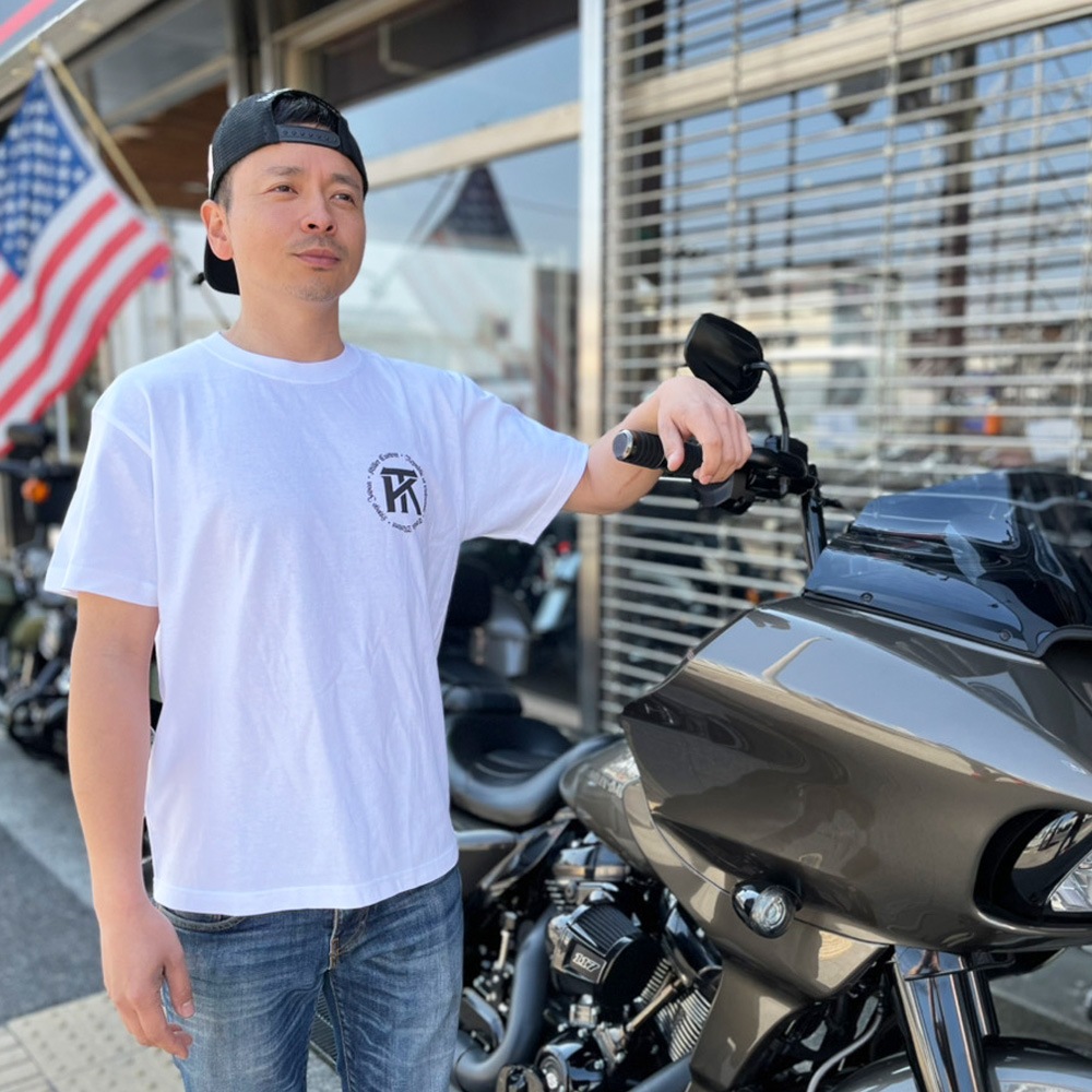 Killer Custom x Terada Motors コラボレーション Tシャツ 白