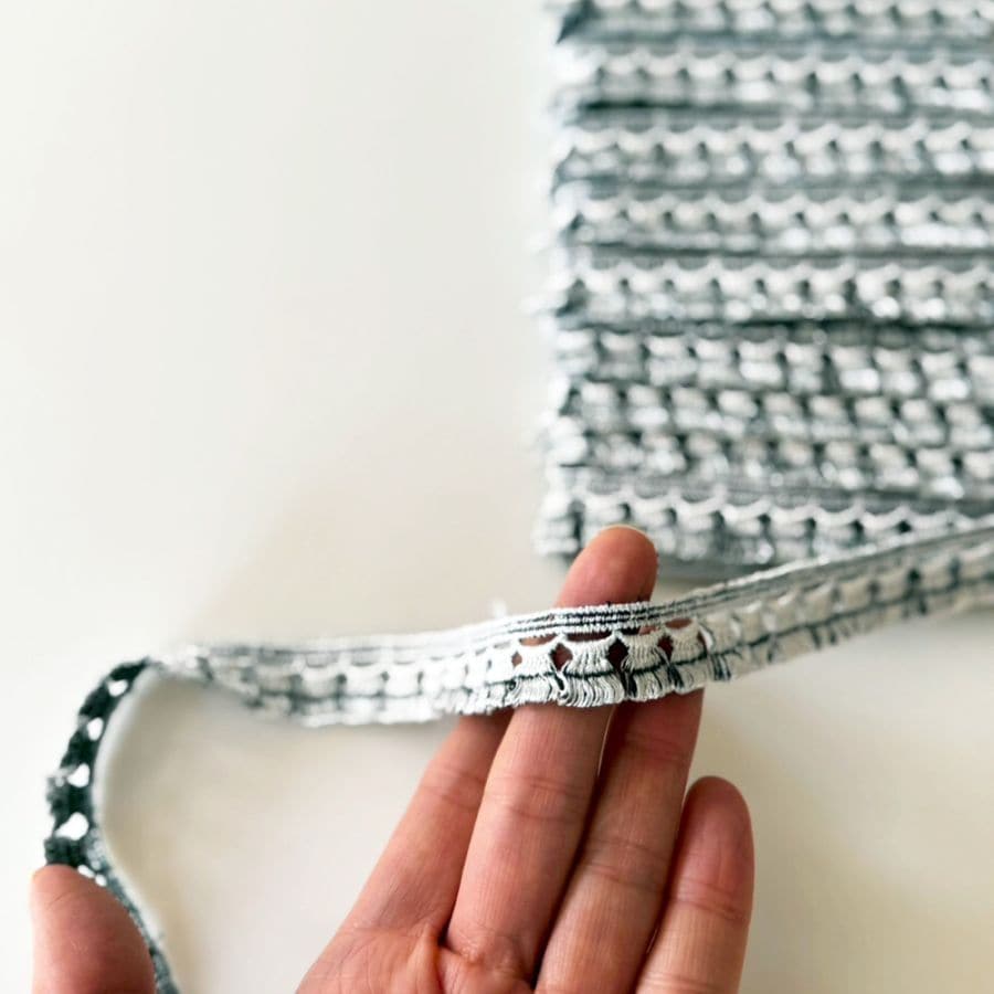 幅約15mm | ミックス  | タッセルレース　13.7ｍ巻き