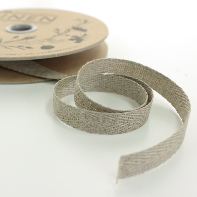 2サイズ 1158 リネン綾テープ リネン100 の綾織リボン リネン素材 麻 リネン コットン テープ リボン 1158リネン綾テープ こだわりの手芸用リボン専門店 アイリボンテラキ