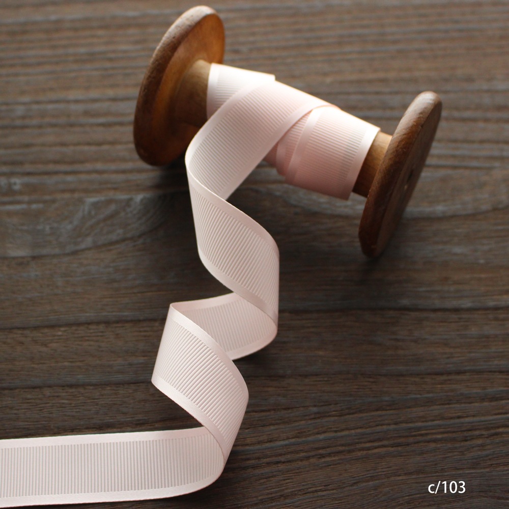 21色/5幅】CO6290 サテンエッジグログランリボン 両面サテン