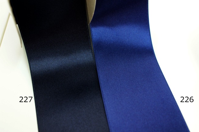 ★32色★ウエディングのサッシュベルトに！【メーターカット】6200-50ｍｍ両面サテンリボン