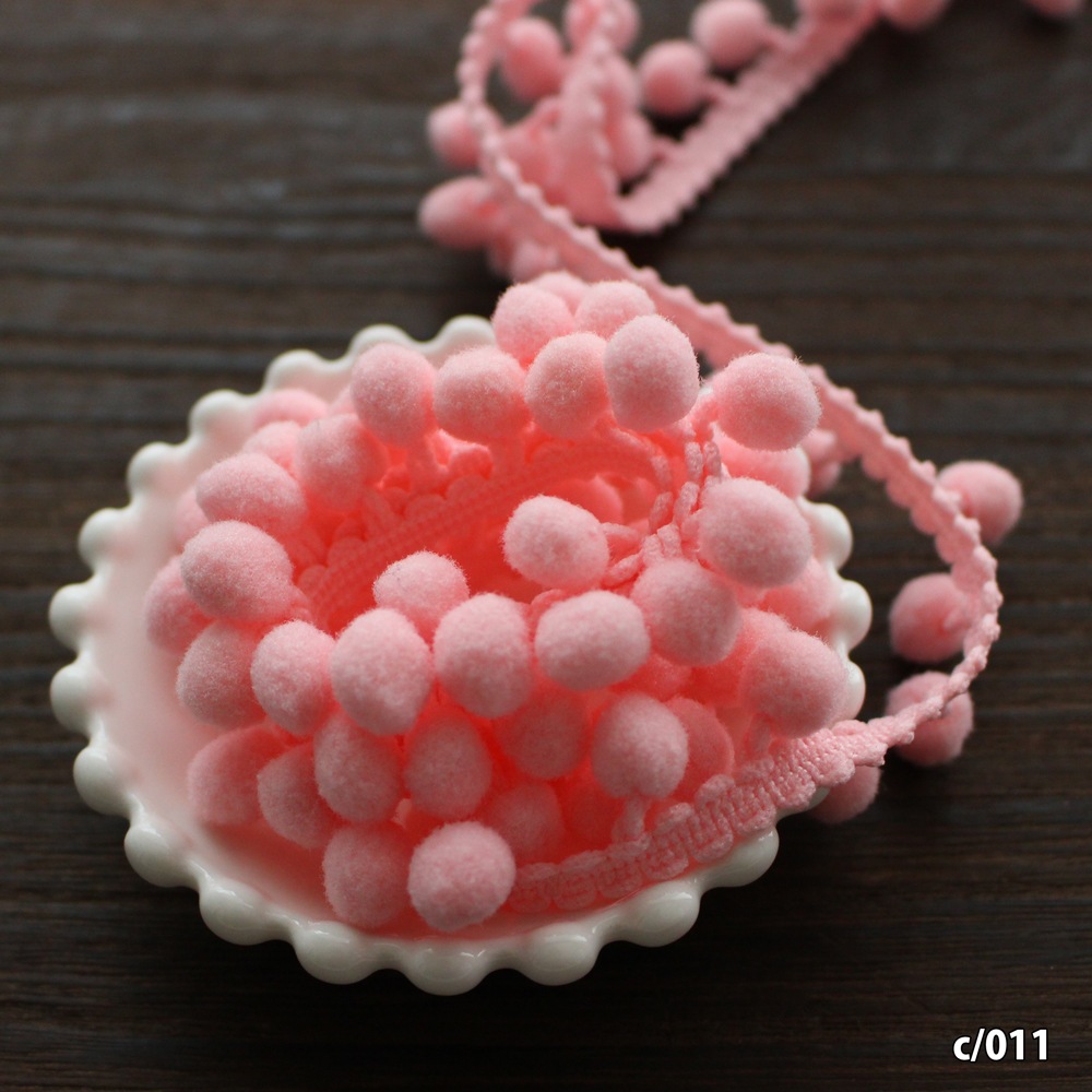 15色/10mm幅】DARIN No,117-11-333 10mm ポンポンテープ  