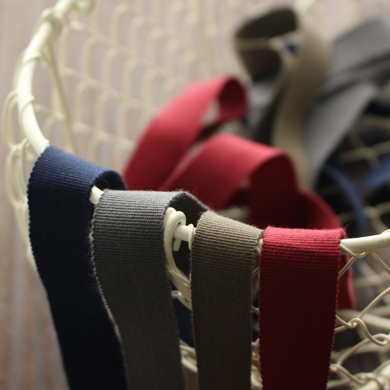 RHページ 8サイズ/10色/綿杉綾】1mm厚 No,6260コットン杉綾テープ 持ち手