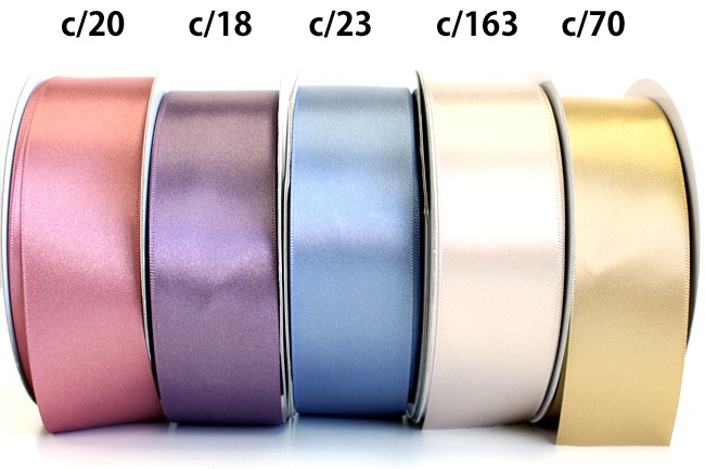 CO69121両面サテンリボン/30m巻