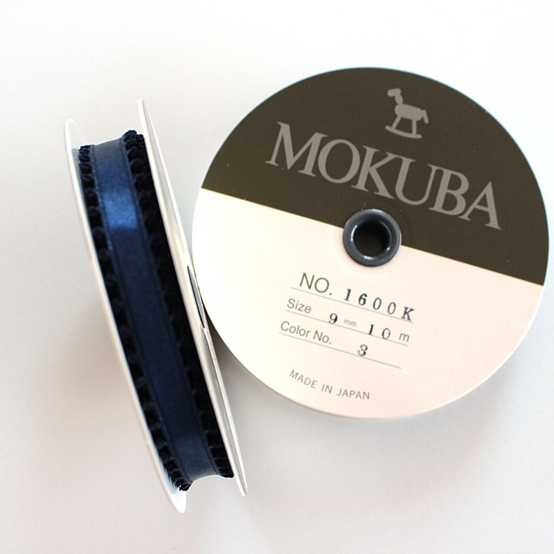 【4幅/20色】MOKUBA1600ピコサテンリボン　小巻/10m巻