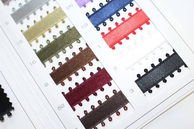 【4幅/20色】MOKUBA1600ピコサテンリボン　小巻/10m巻