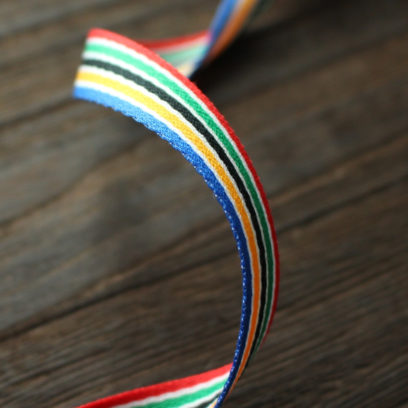 ストライプリボン☆確認用です 斜めストライプツイルリボン（4cm幅2種）