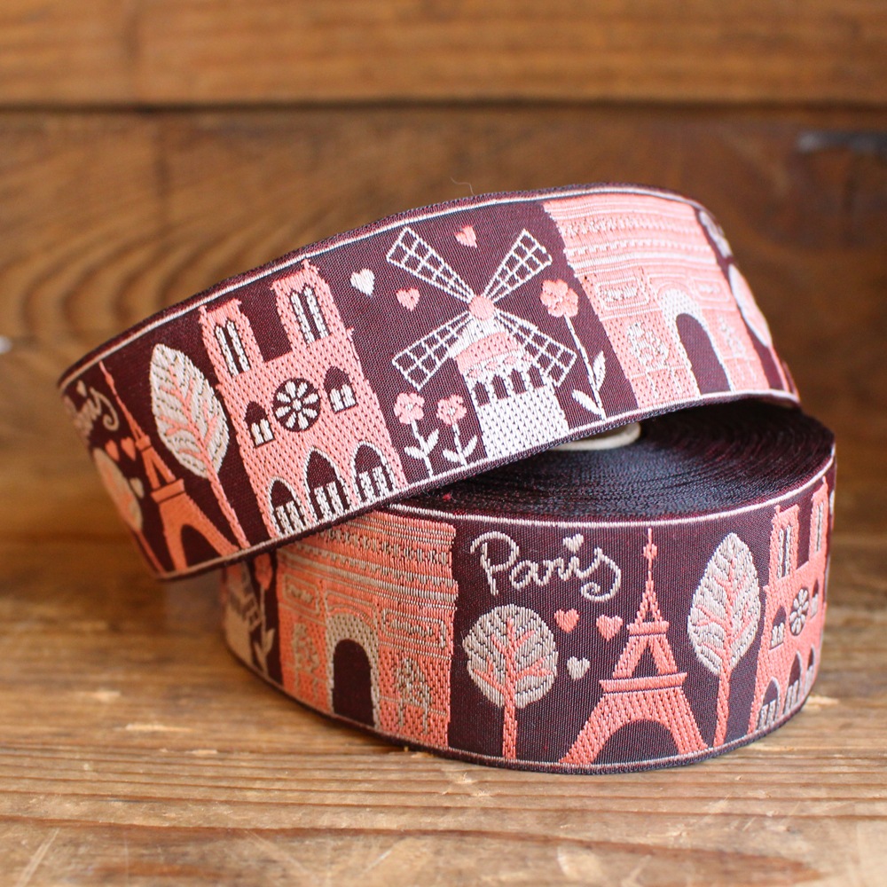 KAFKA カフカ社【50cm単位】約幅40mm-パリの街並み エッフェル塔