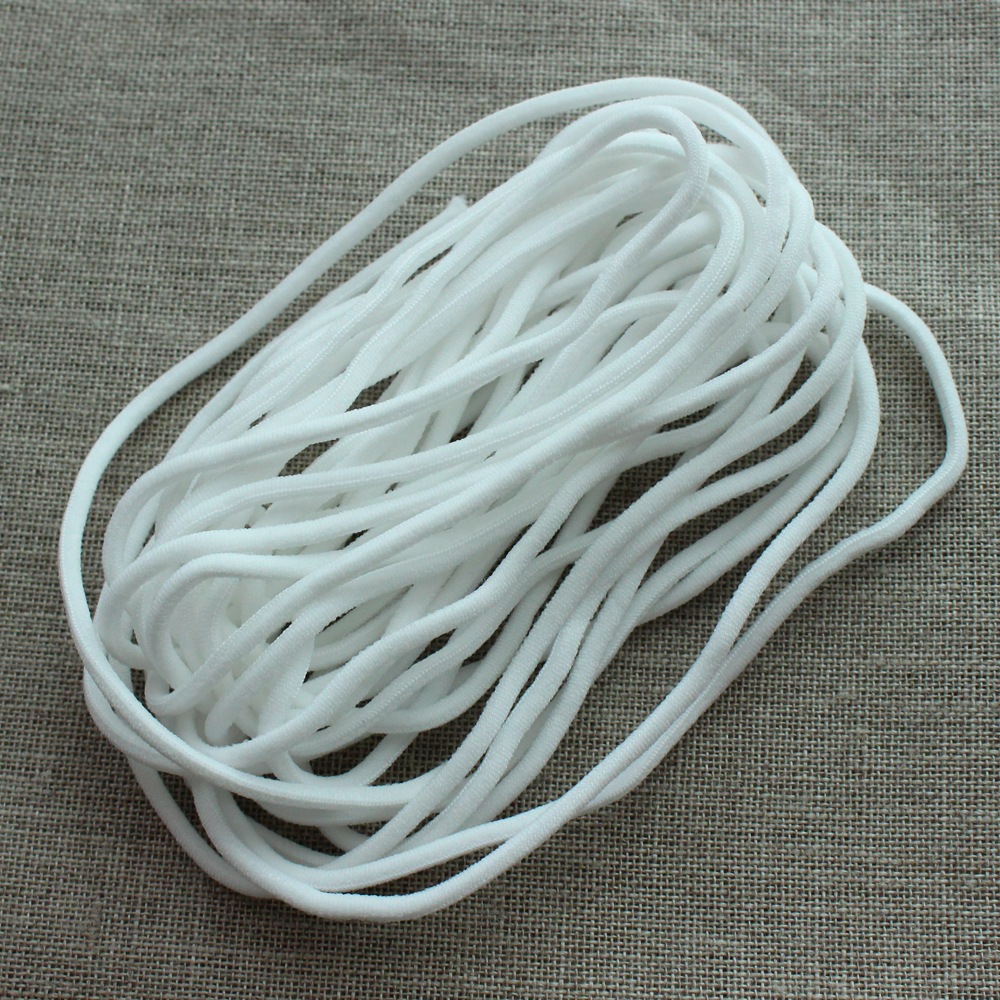CH【5m巻】マスクゴム3ｍｍ　丸