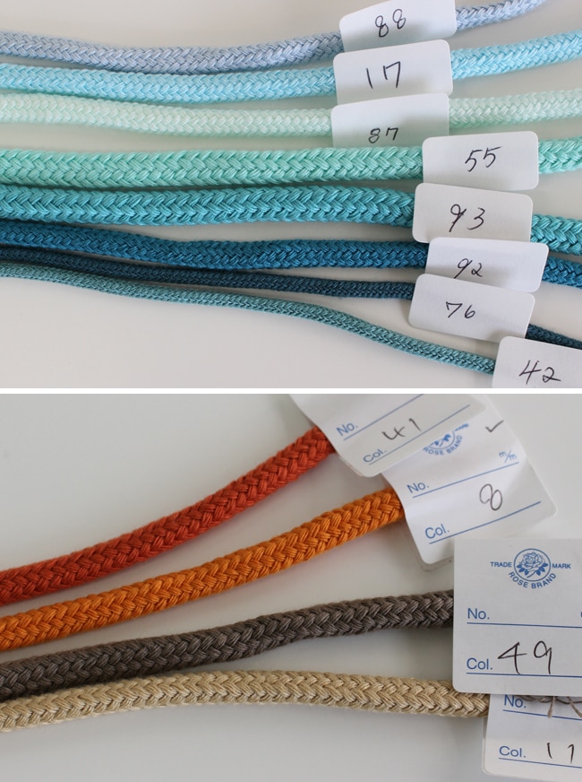 アクリル紐【3.5mm・5.5mm・7.5mm/50m巻き】CO22204AC50　アクリルコード