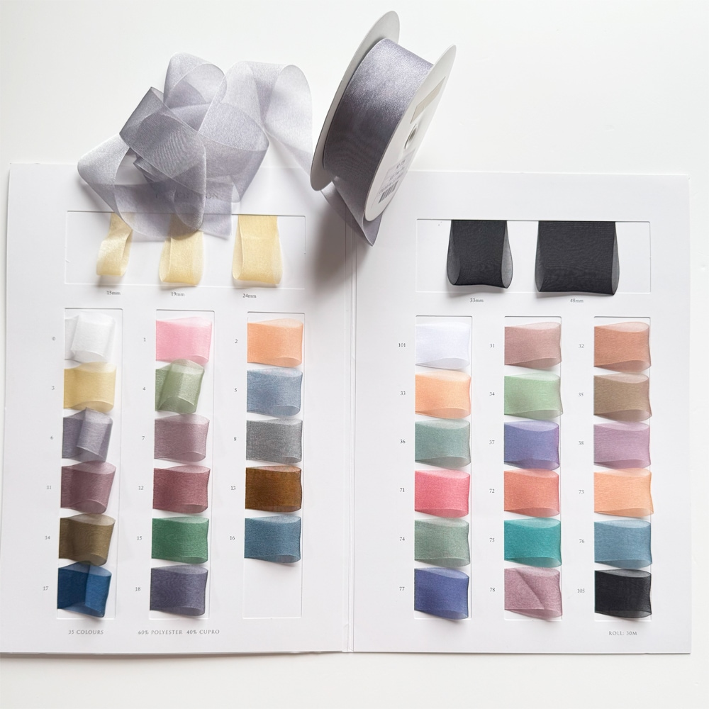 シフォンリボンまとめ売り 総額30万円相当 ハンドメイド