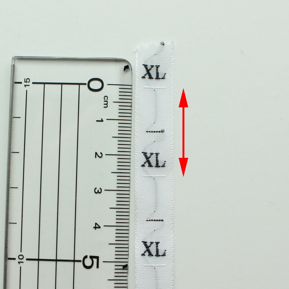 サイズタグ（数字）1m単位（メーターカット販売）｜ホビー用品の販売は