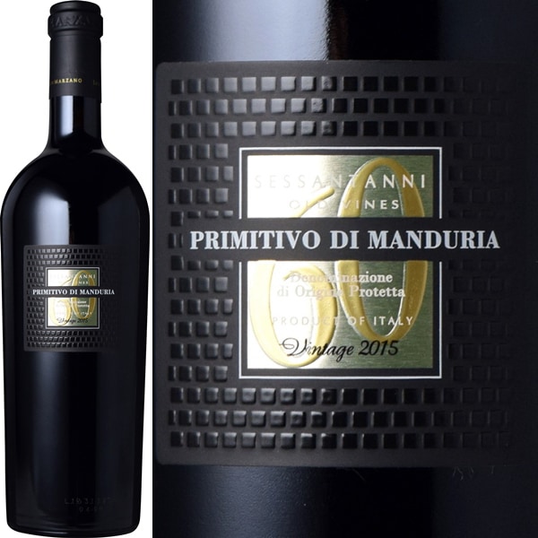 セッサンタアンニ プリミティーヴォ・ディ・マンドゥーリア（赤）[2018