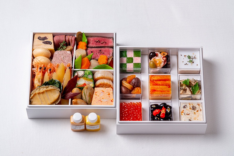 数量限定 フレンチ ジャポネおせち二段重 12月31日お届けのみ 時間指定不可 レザンファン ギャテのおせち レザンファンギャテ の本格テリーヌ通販 La Bonne Terrine ラ ボンヌ テリーヌ