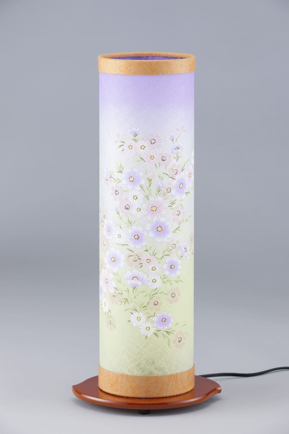 夢想花3号（赤むらさき） - モダン提灯 ｜照屋漆器店 - 沖縄の