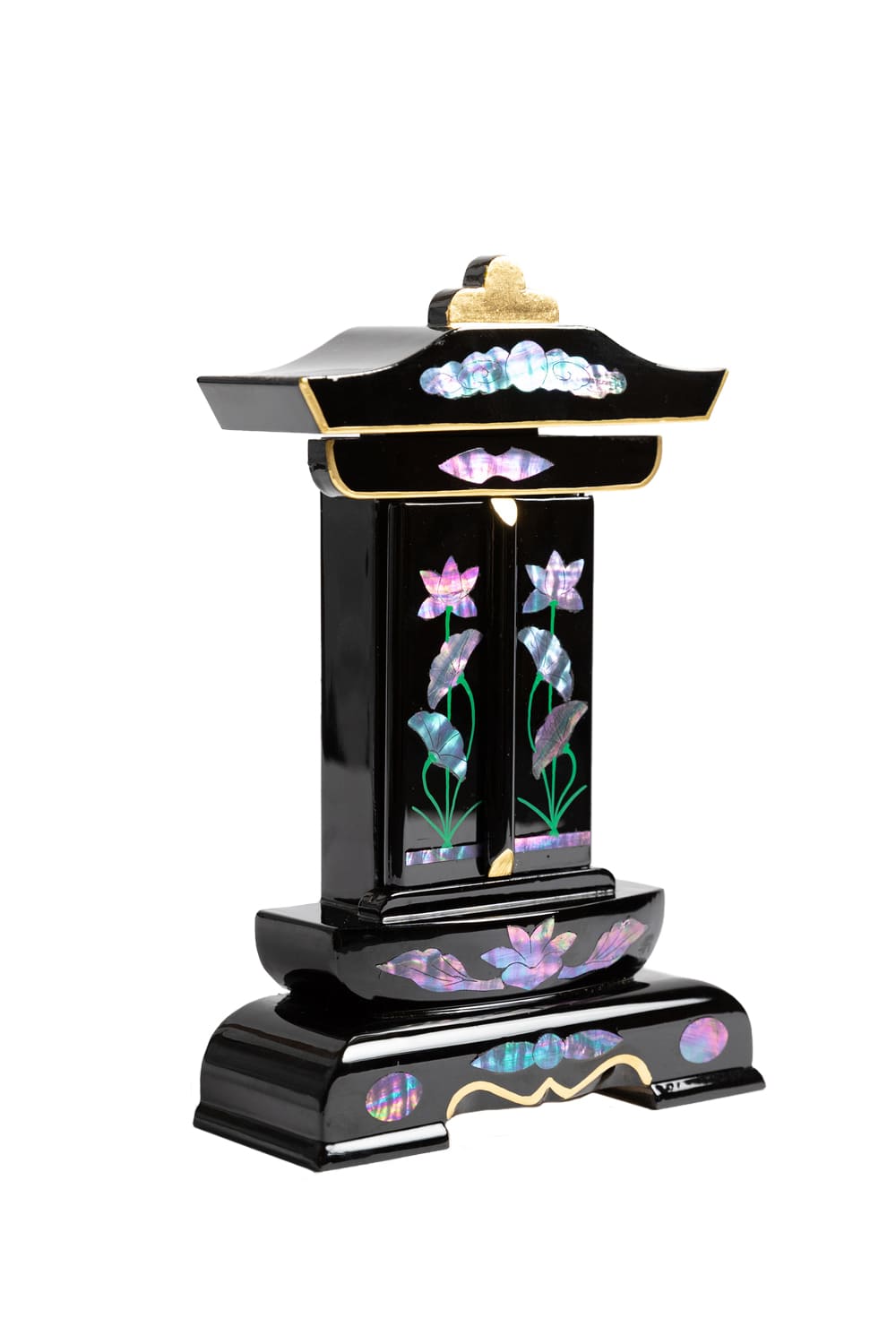 3人用螺鈿 - 沖縄位牌 ｜照屋漆器店 - 沖縄の仏壇 照屋漆器店「時は