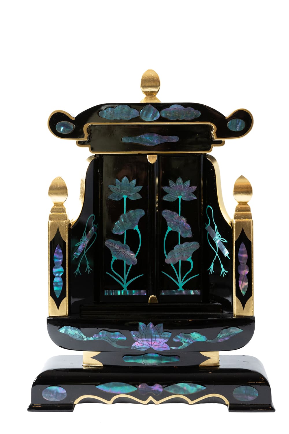 5人2段トビラ螺鈿