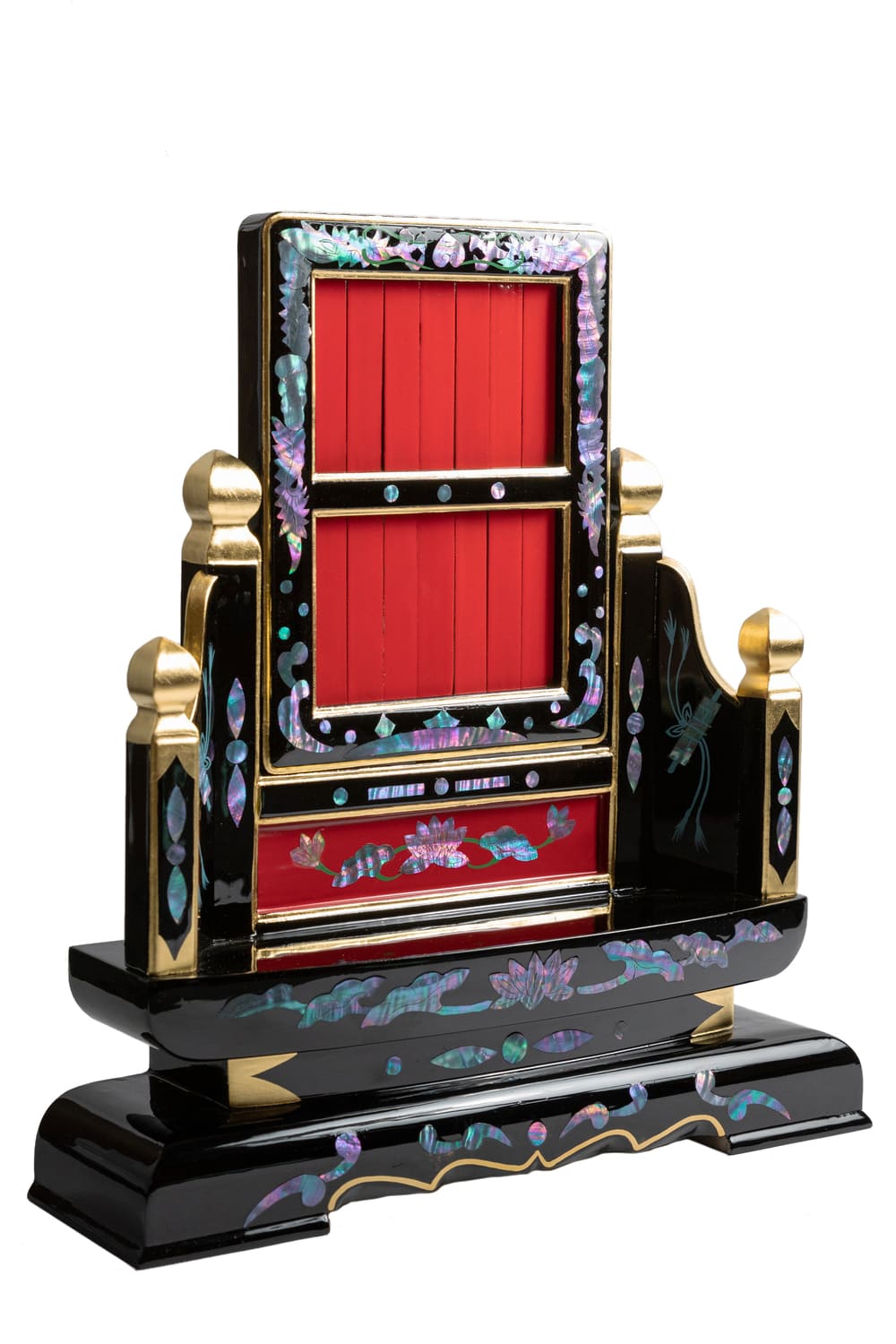 7人2段台付螺鈿