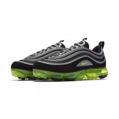 NIKE AIR VAPORMAX 97 BLACK/VOLT-METALLIC SILVER AJ7291-001