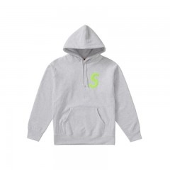 Supreme S Logo Hooded Sweatshirt Ash Grey Mサイズ【シュプリーム Sロゴ フーデット スウェット】FW19|Supreme|Apparel