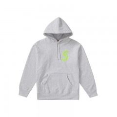 Supreme S Logo Hooded Sweatshirt Ash Grey Mڥץ꡼ S աǥå åȡFW19