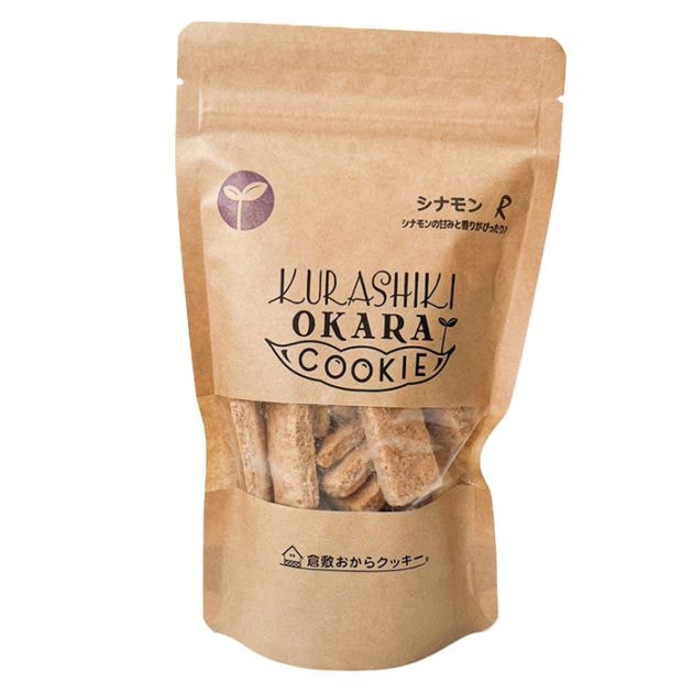 シナモン 倉敷おからクッキー | コラーゲン入りの豆乳おからクッキー