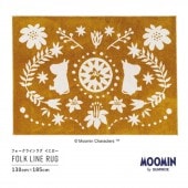 10ޤǤΤʸĶв١ۥ饰ޥå ࡼߥ ե饤饰  130185cm MOOMIN FOLK LINE RUG ߥΥ SUMINOE