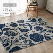 10ޤǤΤʸĶв١ ߥΥ ǥ饤 饰 ֥롼 130cm185cm CUCO RUG