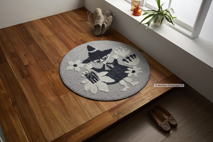 饰ޥå ࡼߥ MХʥ饰  9090cm MOOMIN M KOBANA RUG ߥΥ SUMINOE