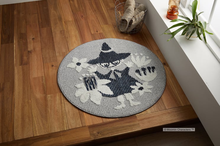 饰ޥå ࡼߥ MХʥ饰  9090cm MOOMIN M KOBANA RUG ߥΥ SUMINOE