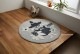 10ޤǤΤʸĶв١ۥ饰ޥå ࡼߥ MХʥ饰  9090cm MOOMIN M KOBANA RUG ߥΥ SUMINOE