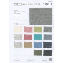 YG12012 オーコット40/-フライス　オーガニックコットン