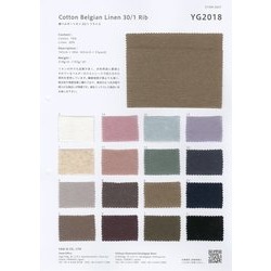 YG2018 綿ベルギーリネン30/-フライス