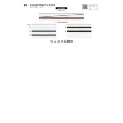SIC-3201- エンブロイダリーコード／1mm