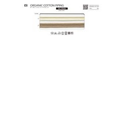 SIC-9606- オーガニックコットンパイピング／10mm