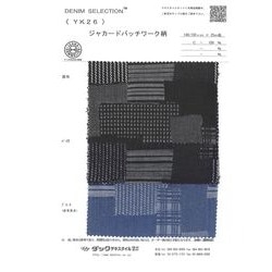 YK26 ジャカードパッチワーク柄 Hatoribe?ハトリベ