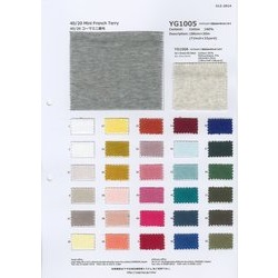 YG1005 40/20コーマミニ裏毛