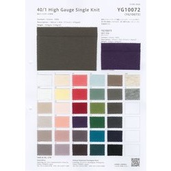 YG10072 40/-ハイゲージ天竺