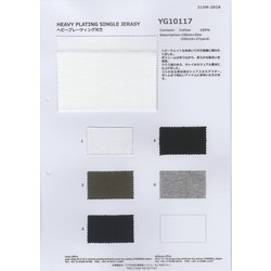 YG10117 ヘビープレーティング天竺