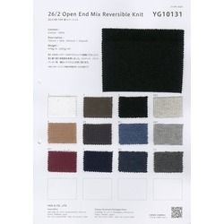 YG10131 26/2BD　逆リバーニット　