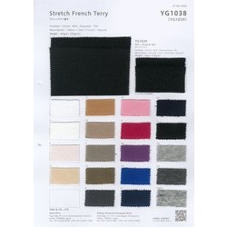 YG1038 ストレッチミニ裏毛