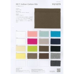YG1079 インド綿30/-テレコ