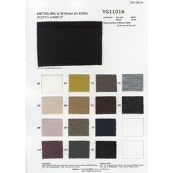 YG11016 抗ピルA/Wポンチ　ウール混ニットカット