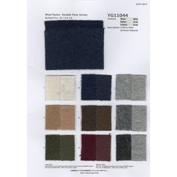 YG11044 W/Nyクウ－ターフェイス　ウール混ニットカット