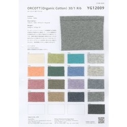 YG12009 オーコット30/-テレコ　オーガニックコットン