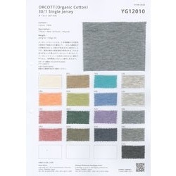 YG12010 オーコット30/-天竺　オーガニックコットン